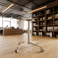Base de table pliable en métal moderne, durable et écologique pour usage de bureau