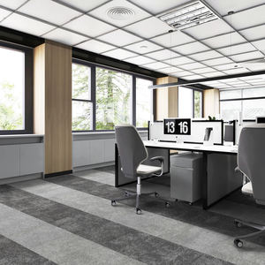 Cheap Price Removable Medium Thickness Commercial PP Square Adhesive Modern Home Office Carpet Tiles - Product Image 3