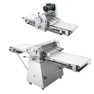 JY Venta Caliente Canadá Barato máquina laminadora de masa Panadería Pizza hacer hojaldre Sheeter pan manual croissant que hace la máquina