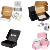 Cajas de Cartón Corrugado Reciclado Ecológicas Personalizadas para Empaque de Calcetines, Logotipo Personalizado, Reciclables, Venta al Por Mayor