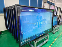 55 65 75 86 98 110 дюймов внутренний ЖК-сенсорный дисплей 4k 75 дюймов интерактивная панель 20 точек двойная система Цифровая Интерактивная доска