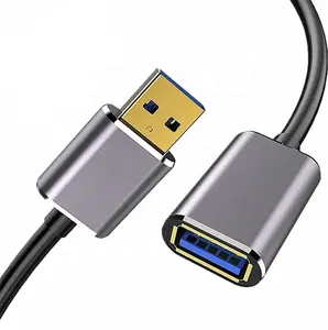 High-Speed Data Transfer USB 3.0 Extension Cable Gold Plated USB 3.0 2.0 Male to Female Cord SSD Keyboard TV Extender Data Cabl