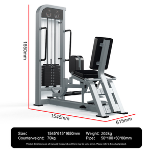 Équipement de fitness <span class=keywords><strong>Yongwang</strong></span> modèle 2000 en acier Q235 à tube ovale, conception écologique pour usage commercial universel et complet - Product Image 4