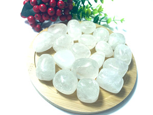 Pietre burattate di cristallo naturale a forma irregolare lucidate all'ingrosso per la decorazione domestica - Product Image 6
