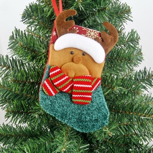 LONGSTAR Décoration de Noël Fournitures Chaussettes Sac Cadeau Bonbons Enfants Petites Chaussettes Arbre de Noël Suspendus Père Noël Chaussettes - Product Image 4
