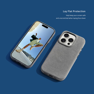 Étui de téléphone en cuir pour <span class=keywords><strong>iPhone</strong></span>, fin, antichoc, <span class=keywords><strong>coque</strong></span> de téléphone portable, étui pour <span class=keywords><strong>iPhone</strong></span> 17 - Product Image 2