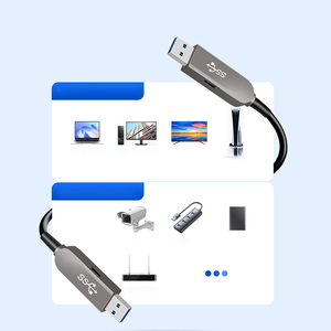 Bracelet-câble USB Type C en cuir PU à charge rapide, chargeur portable pour téléphones - Product Image 3