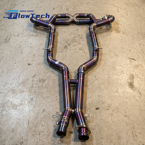 Échappement Catback OEM personnalisé Performance Factory pour Mercedes-Benz SLS AMG 6.2L en titane - Product Image 3