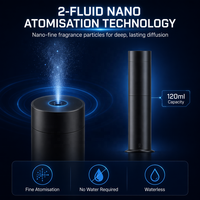Diffuseur d'arômes HZ-1202, nébuliseur intelligent de parfum, machine à parfum pour galerie, atomisation à deux fluides avec application et télécommande