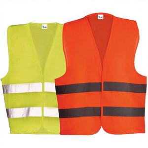 سترة أمان عاكسة قابلة للتخصيص من المصنع مباشرة، سترة عمل عالية الوضوح مع طباعة الشعار - Product Image 1