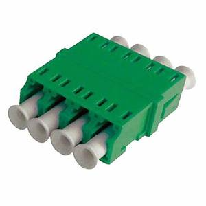 Coupleur à bride FTTH LC <span class=keywords><strong>Quad</strong></span> 4 LC, adaptateur fibre optique compatible IP, monomode/multimode, certifié ISO9001 - Product Image 1