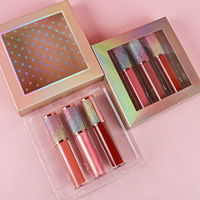 Haute Qualité Rouge À Lèvres Kit Ensemble En Gros 113 Couleur Lip Gloss Set Hydratant Glitter Arc-En-Tube Lip Gloss Kit Set Combo