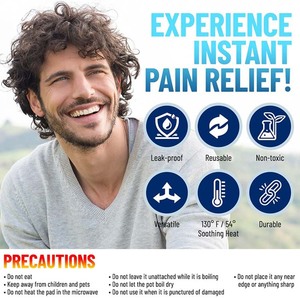 Penghangat Tangan Gel Lucu Tahan Lama, Dapat Digunakan Kembali, untuk Berkemah di Luar Ruangan, Kantong Penghangat Tangan Klik-Pop untuk Kenyamanan - Product Image 3