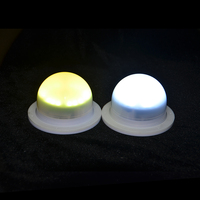 Vente flash : Base lumineuse LED 85 mm, 90 mm, 120 mm, 16 couleurs RVB, ampoule LED rechargeable, alimentation AC/DC, certifiée ROHS, plastique pour meubles