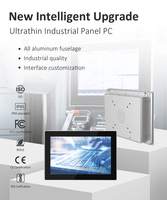 Écran tactile industriel intégré de 7, 10,1, 13,3, 15,6 et 21,5 pouces, moniteur LCD capacitif étanche IP65