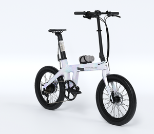 Bicicleta Eléctrica Plegable E97 con Cuadro <span class=keywords><strong>Banx</strong></span>, Motor Trasero de 250W, Batería de 360Wh, 20 Pulgadas - Product Image 5