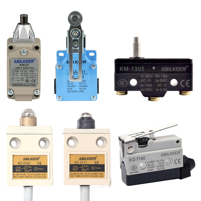 10a 250v Plastic Waterproof Types of Electrical Limit Switch for Elevator