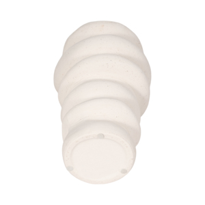 Vaso in ceramica ondulato e impilabile per soggiorno, centrotavola per decorazioni domestiche - Product Image 6