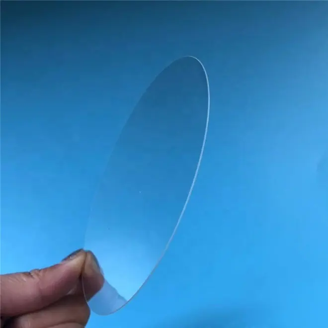 Feuille de verre flottante transparente ultra fine, 0.5 x mm