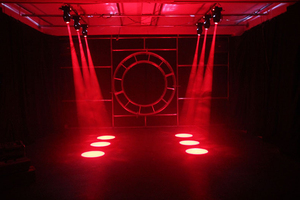 30W Patroonstraal Licht <span class=keywords><strong>Dmx</strong></span> Roterend Podium Schudden Hoofdlicht Ktv Bar Concert Sfeer Licht - Product Image 4