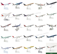 Modèle d'avion en métal moulé sous pression B777 à l'échelle 1:400 de 16 cm, ensemble cadeau pour enfants, prix de gros, en vente