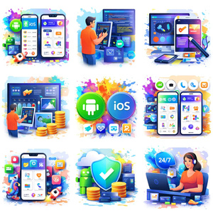 บริการพัฒนาแอปพลิเคชัน Android และ iOS แบบตามความต้องการ พร้อมคุณสมบัติเฉพาะและโซลูชันสำหรับหลายแพลตฟอร์ม - Product Image 1