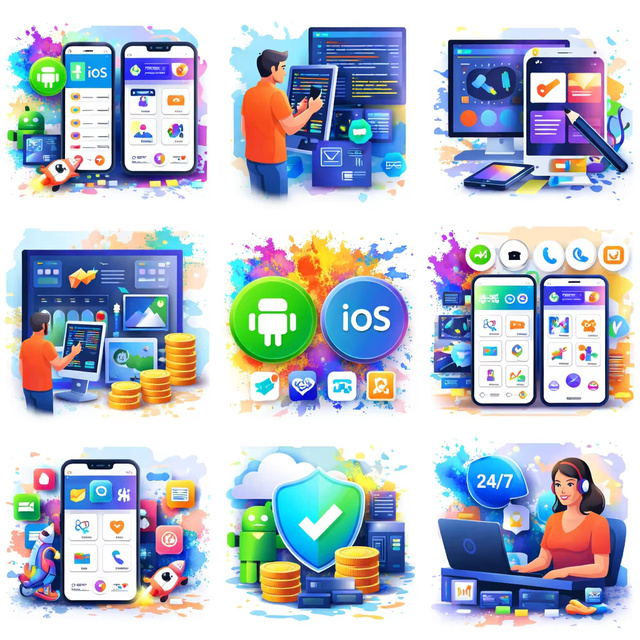 On-Demand Android & iOS App Development Services with Custom Features and Multi-Platform Solutions