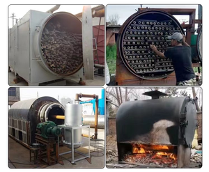 Horno de Carbón Vegetal de Ahorro Energético, Sin Humo, para Cáscaras de Coco y Bambú, Máquina Bio, Nuevo, Estufa para Hacer Carbón - Product Image 6