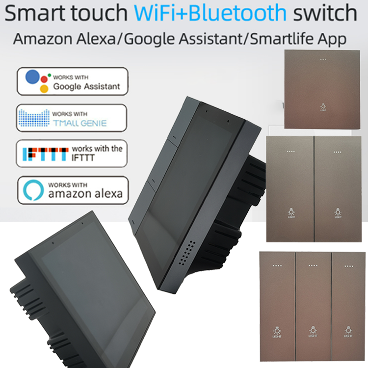 WiFi Smart Switch Zigbee Google Assistant Alexa Voice Control IOT Home Automation Remote Control Smart Switches