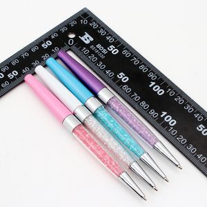 Bolígrafo de Metal con Cristal y Logotipo Personalizado para Chicas, Ancho de Escritura de 1.0 mm, Regalo Promocional - Product Image 5