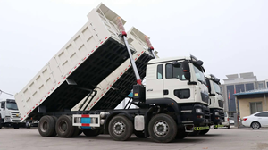 Camion benne d'occasion Howo TX 8x4, le plus vendu en Afrique, avec moteur diesel de 351-450 CV pour le transport minier et routier civil en Afrique - Product Image 3