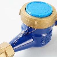 Medidor de agua fría de 15mm 20mm 25mm 32mm 40mm Multi-jet Super Mid Dureza Unidad magnética Tipo de esfera seca