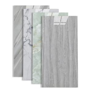 Papel tapiz adhesivo para interiores Peel and Stick Papel Tapiz Para <span class=keywords><strong>Pared</strong></span> Baño y cocina Mármol PET Azulejo Adhesivo de espuma - Product Image 1
