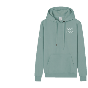 Sweat-shirt à manches longues unisexe en molleton 100% coton, logo brodé, impression personnalisée, sweat-shirt oversize pour homme - Product Image 1