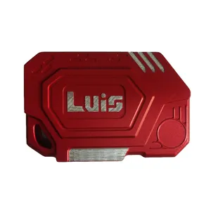 Anahtar çantası Wrap korumak için anahtar durumda kırmızı ve siyah JL JT 4XE için Jeep Wrangler JL1292 LANTSUN