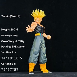 Figura Coleccionable de Anime Dragon Ball Trunks Super Saiyan con Brazo Extensible, Decoración de Escritorio, Modelo GK - Product Image 2