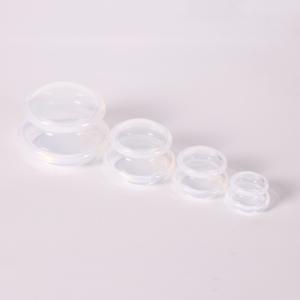 Tazas de <span class=keywords><strong>masaje</strong></span> de silicona OEM, juego de terapia de ventosas anticelulíticas para cara y cuerpo, Ventosas de vacío, masajeador Facial - Product Image 4