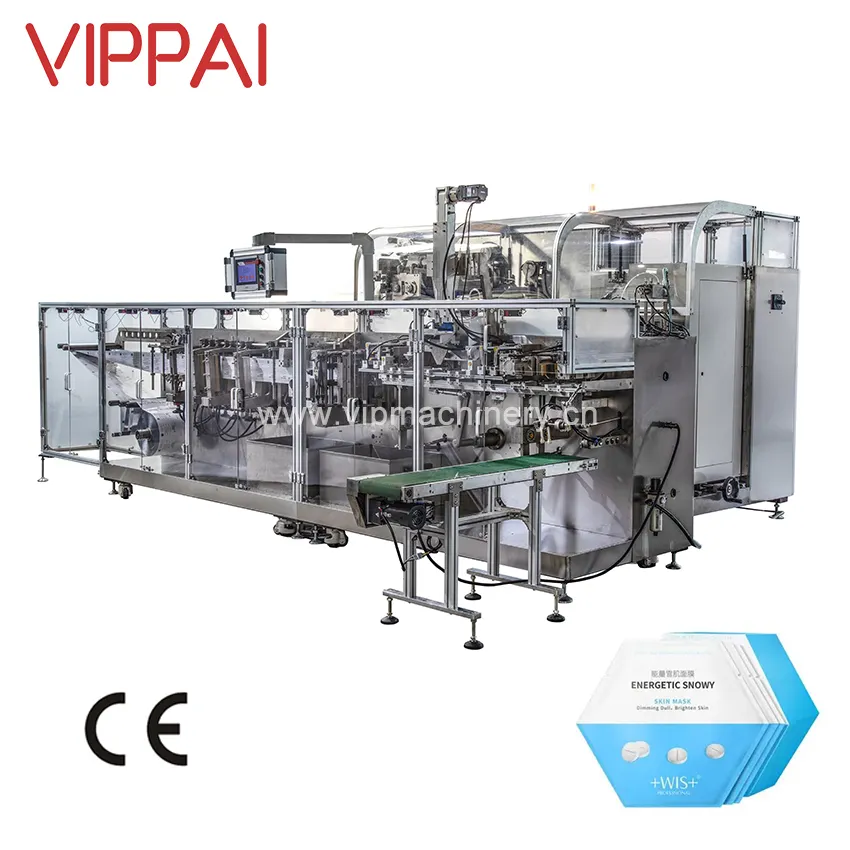 Vippai Thailand High Speed Multi Functional Beauty Facial Mask Packing Machine