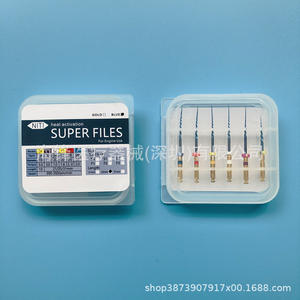 Limas de Endodoncia Niti Super Files Blue Heat Activation 1.0mm SX F3 para Uso en Motor - Product Image 1