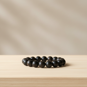 กำไลข้อมือไม้กฤษณาดำไดบินและไม้กฤษณาธรรมชาติ ขนาด 8 มม.-18 มม. เครื่องประดับสำหรับการทำสมาธิ สไตล์ทันสมัย ขายส่ง - Product Image 1