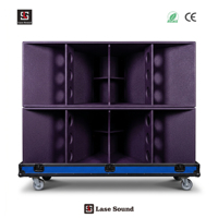 Système audio professionnel LS-F221 6000W Haute puissance Double caisson de basses de 21 pouces
