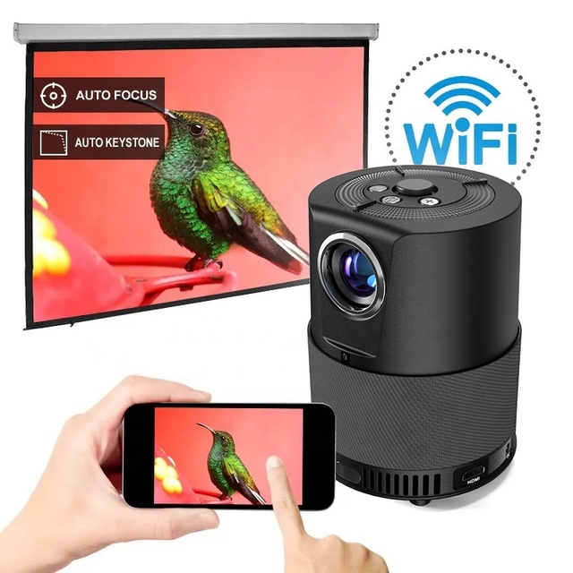 ODM Smart Android TV Projector WIFI Video Home Theater Mini Pocket Outdoor Mini Auto Focus Projector