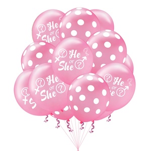 Lui o Lei Quello Che sarà Del Partito Gonfiabile Aerostati della Stagnola Foglio di Mylar Palloncini In Lattice Ragazzo e Una Ragazza di Genere Rivelare rifornimenti del partito - Product Image 4