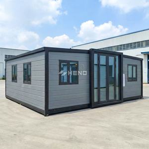 Casa Contenedor Expandible Prefabricada Personalizada de 20 y 40 Pies, Precio de Vivienda Prefabricada, Dos Dormitorios, Construcción Inmobiliaria - Product Image 2
