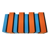 Applicateur de revêtement céramique pour voiture, tampon éponge rectangulaire, marque Dy, outils de detailing automobile pour application de cire sur verre