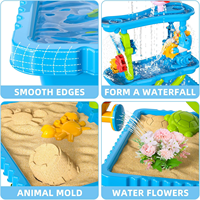Nappe à trois niveaux pour enfants jouet d'été jouet d'extérieur jouant à la plage et au jardin 43PCS