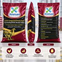 Prémélange composé de minéraux et oligo-éléments Jinmao à 0,3 % pour poulets de chair en croissance, reproducteurs et poulettes de 6 à 20 semaines