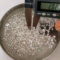 Güzel Laboratuvarda Yetiştirilmiş Markiz Kesim Mele Elmaslar 1.5x3mm-3x6mm DEF/VS Berraklık D Renk Sentetik Gevşek Taşlar HUACAN Markası Takı İçin