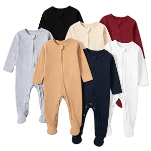<span class=keywords><strong>Ropa</strong></span> de Bebé de Algodón Tejido de Color Sólido al por Mayor de Fábrica, Conjunto de <span class=keywords><strong>Ropa</strong></span> de Bebé Recién Nacido de 5 Piezas 100% Algodón, Personalizable - Product Image 1