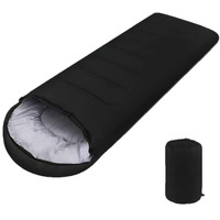 Sac de couchage enveloppant à capuche avec logo personnalisé, toutes saisons, unisexe, sacs de couchage d'hiver pour le camping en plein air et la randonnée